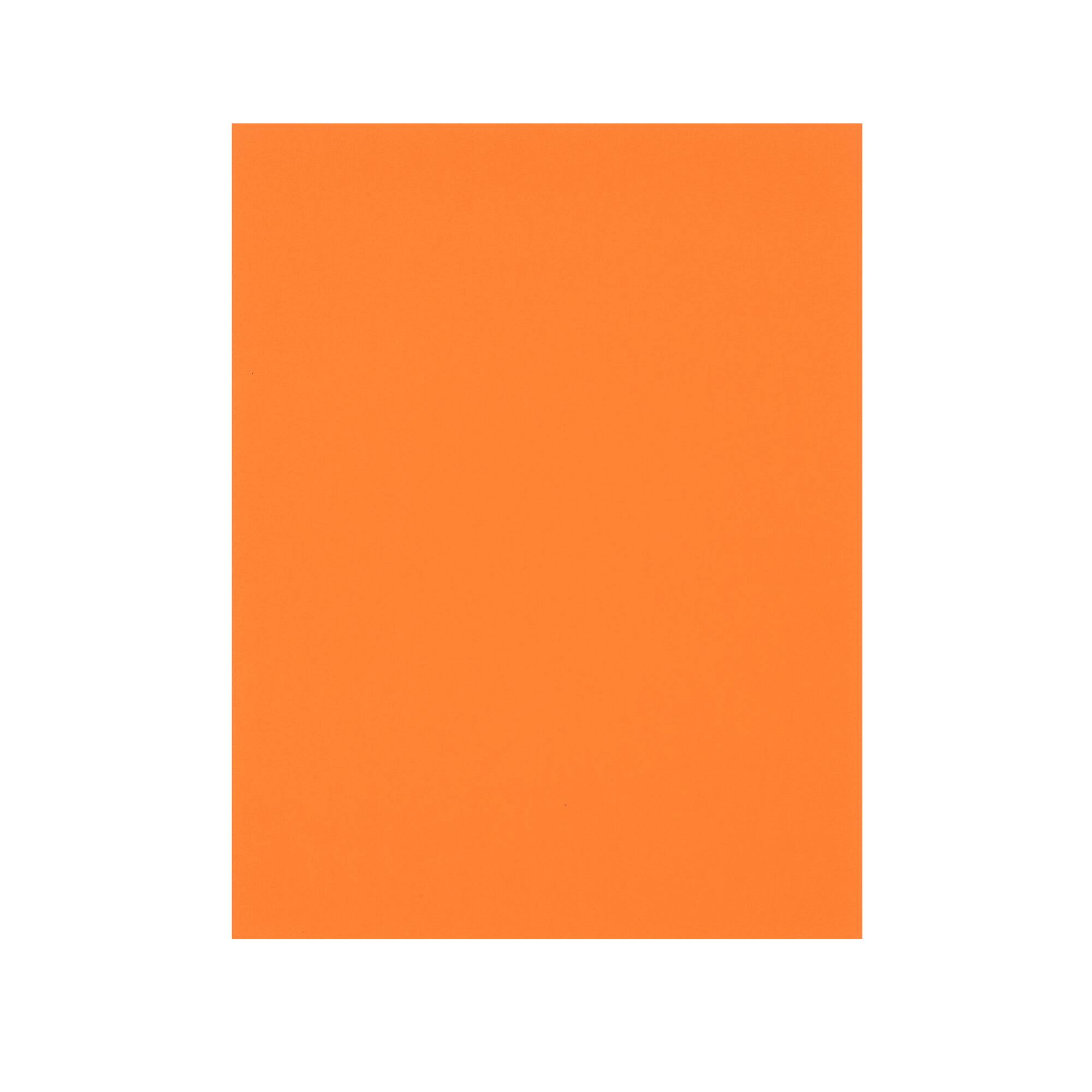 12 Packs: 50 ct. (600 total) Tangerine 8.5" x 11" Cardstock Paper by Recollections™